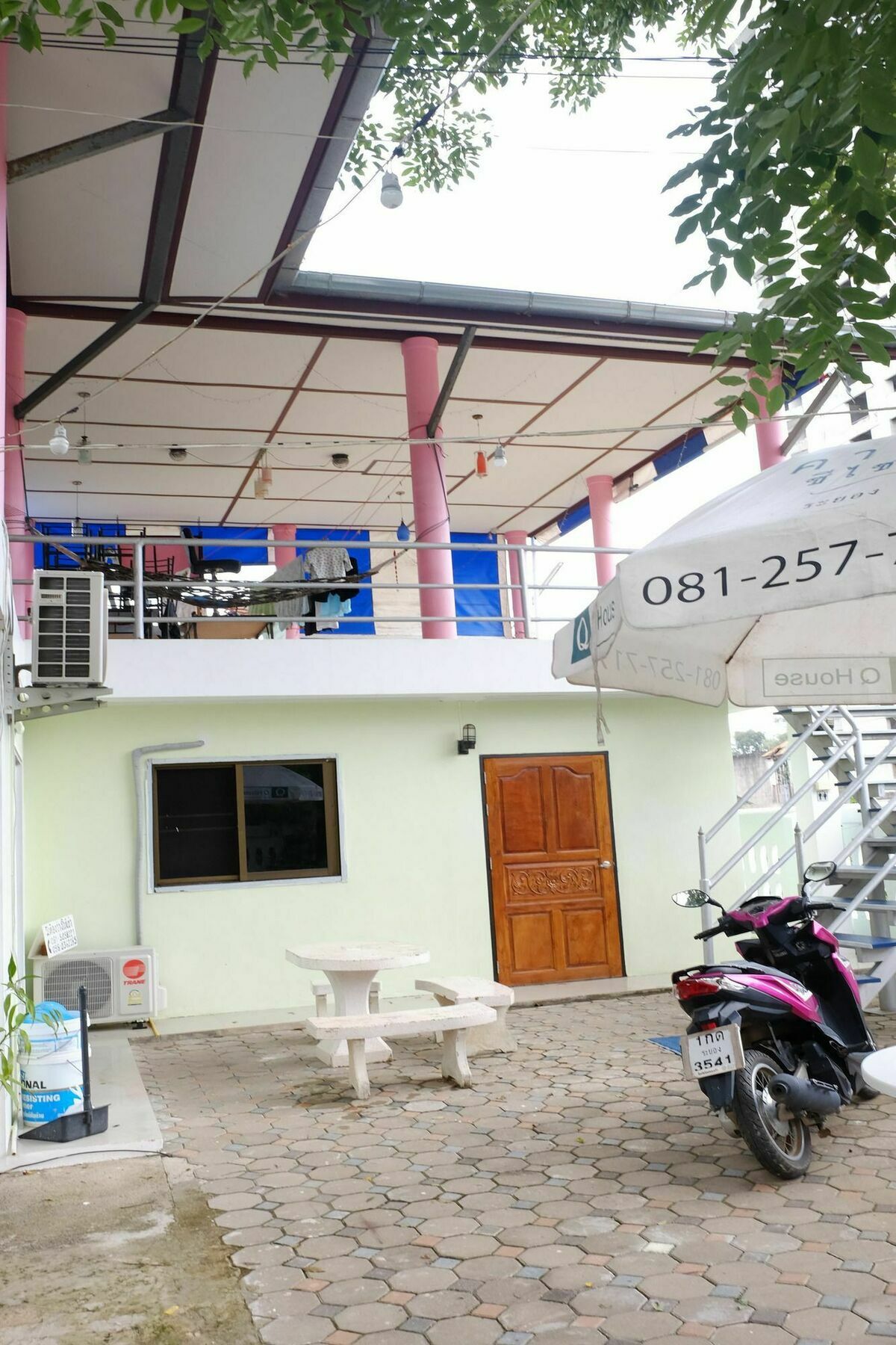 Chomlay Restaurant & Room For Rent Ban Nai Rai Eksteriør billede